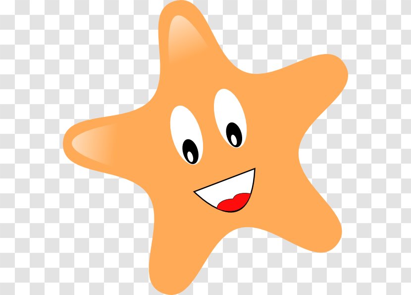 Star Smiley Cartoon Clip Art - Polygons In And Culture - Ocean Transparent PNG