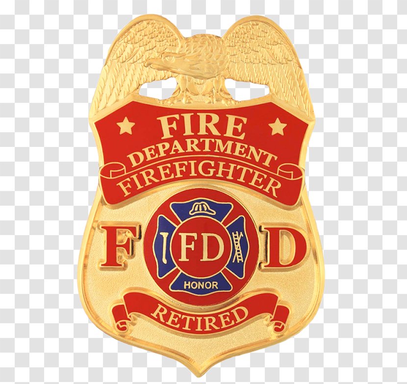Badge Volunteer Fire Department Emergency Medical Services Technician - Rescue - Police Transparent PNG