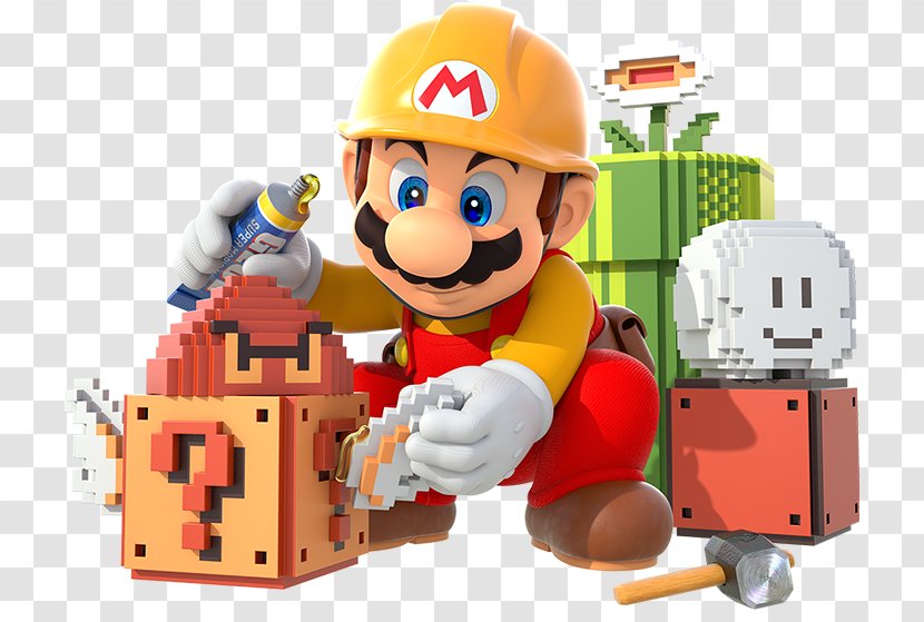 Super Mario Maker Bros. Wii U - Shigeru Miyamoto Transparent PNG