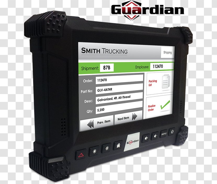 Mobile Data Terminal Rugged Computer Handheld Devices Android - Multimedia - BRAND LINE ANGLE Transparent PNG