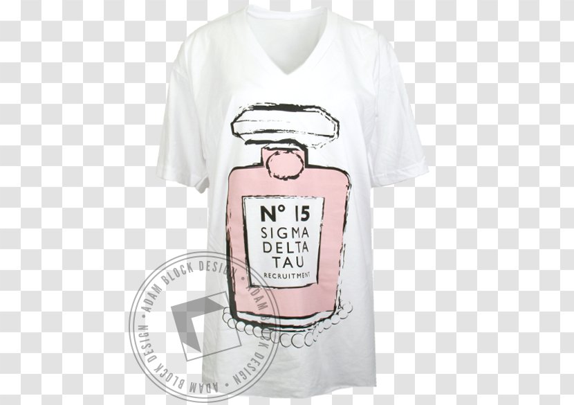 T-shirt Shoulder Sleeve Font Outerwear - Clothing - Perfume Chanel Transparent PNG