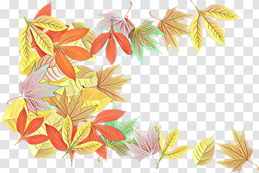 Leaf Yellow Plant Tree Clip Art - Cartoon - Deciduous Autumn Transparent PNG