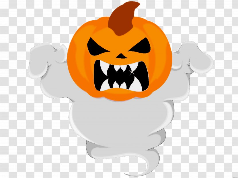 Clip Art Illustration Pumpkin Desktop Wallpaper Computer - Fruit - Fantasma Halloween Transparent PNG