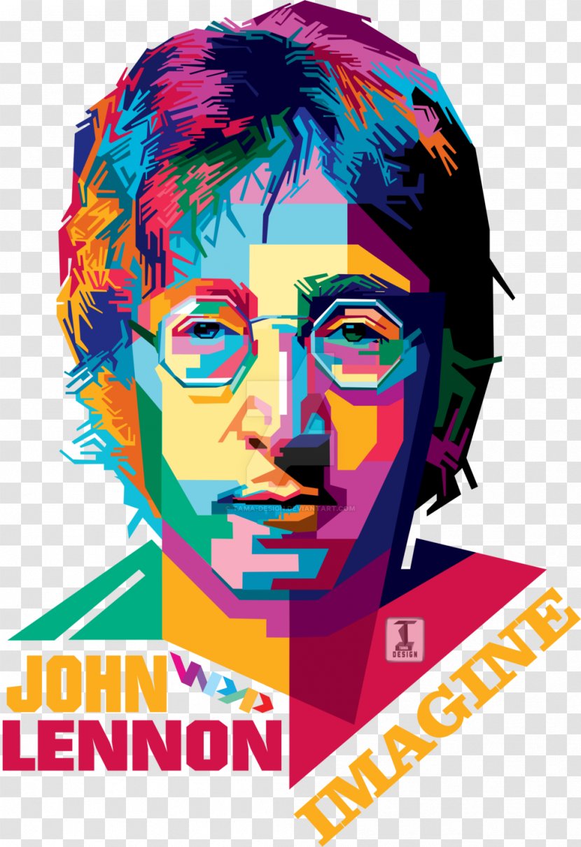 John Lennon T-shirt Artist Pop Art - Watercolor - POP ART Transparent PNG