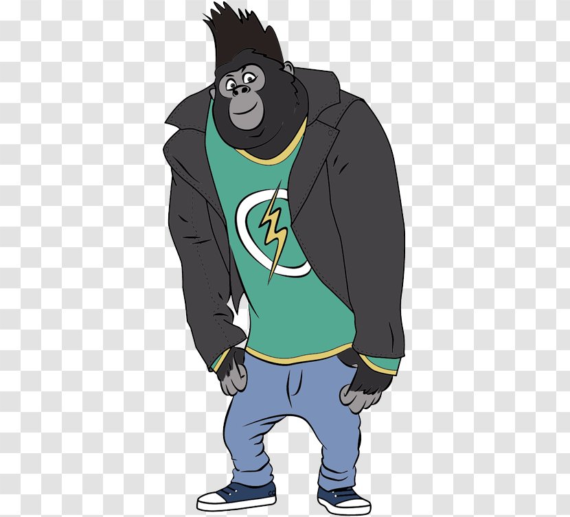 Gorilla YouTube Sing Clip Art - Youtube - Singmovie Transparent PNG