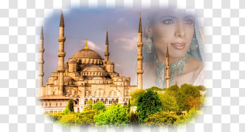 Sultan Ahmed Mosque Desktop Wallpaper Hagia Sophia Topkapı Palace - Travel - Taj Mahal Decoration Transparent PNG