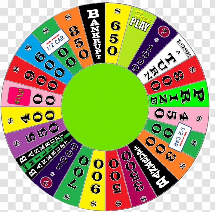 Wheel Of Fortune Deluxe Circle Transparent PNG