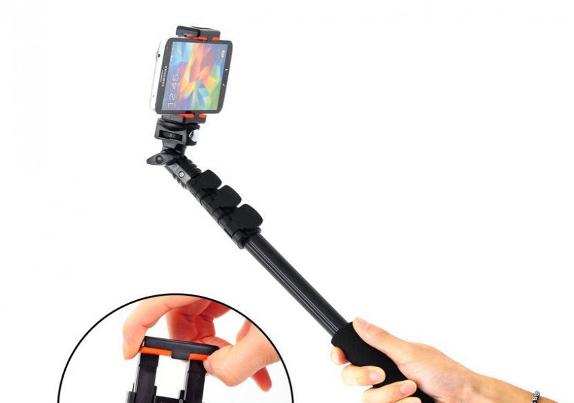 IPhone 6 5s Monopod Camera Selfie Stick - Cable - Free Download Icon Vectors Transparent PNG