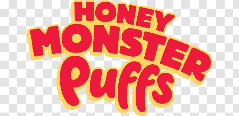 Logo Honey Monster Puffs Brand Breakfast Cereal - Graphic Designer Transparent PNG