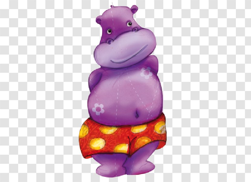 Hippopotamus Google Images Purple Clip Art - Baby Hippo Transparent PNG