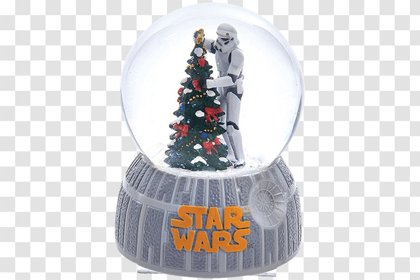 Stormtrooper Christmas Ornament Yoda Anakin Skywalker Snow Globes - Force Transparent PNG