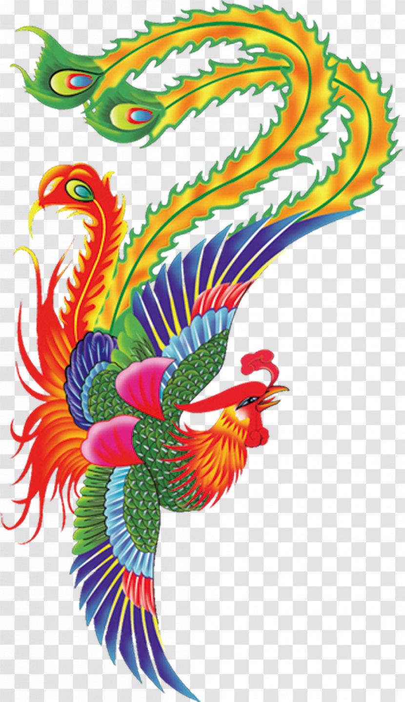 Fenghuang County Phoenix - Art Transparent PNG