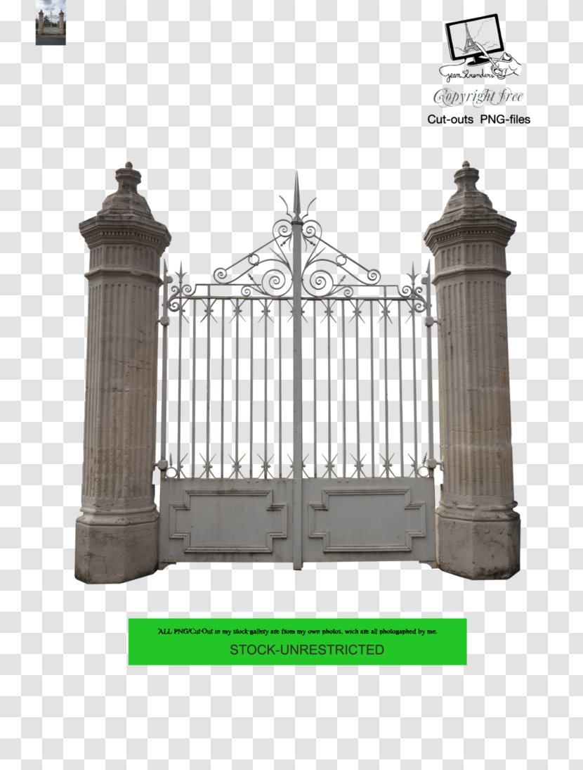 Column Fortified Gateway - Landmark Transparent PNG