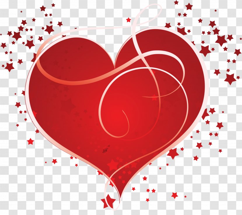 Heart Valentine's Day Download Clip Art - Flower Transparent PNG