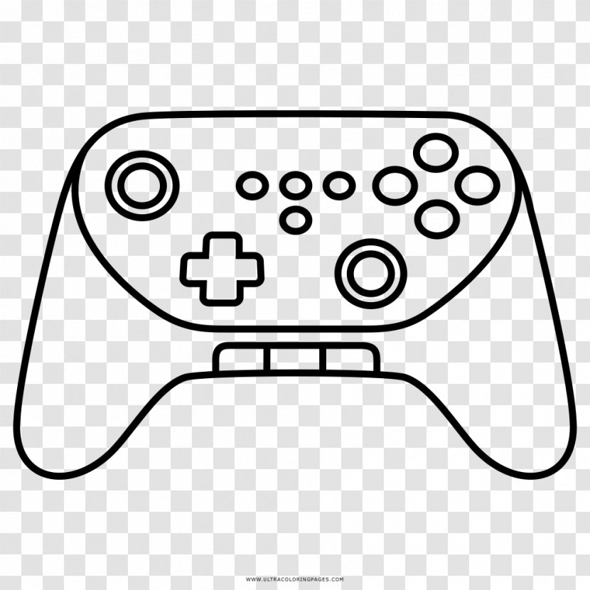 Wii Video Game Consoles Coloring Book Drawing Clip Art - Finger - Gamepad Transparent PNG