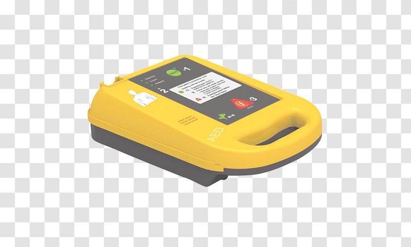 Automated External Defibrillators Defibrillation Cardiac Arrest Medical Device Pulse Oximeters - Intensive Care Unit - Defibrillator Transparent PNG