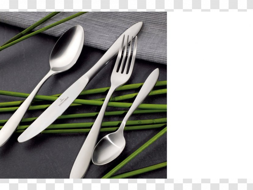 Cutlery Table Villeroy & Boch Brushed Metal Stainless Steel - Spoon Transparent PNG