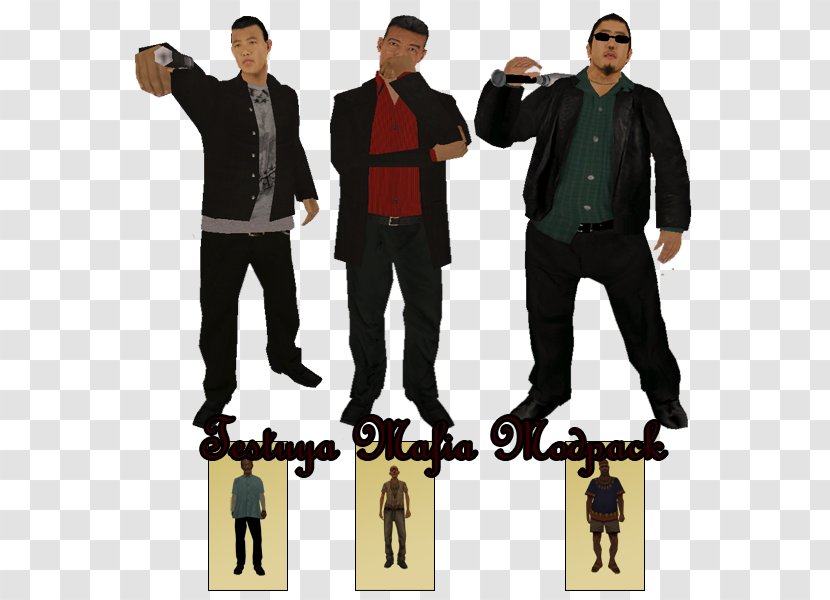 Outerwear - Gentleman - San Andreas Characters Transparent PNG