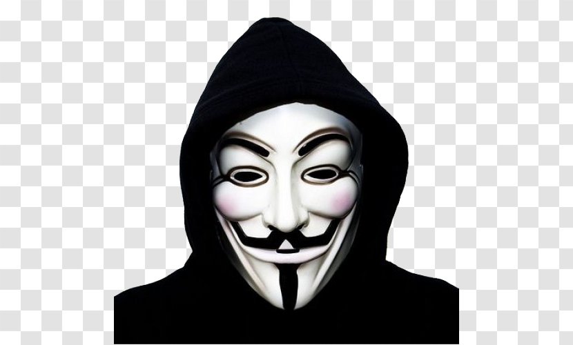 Guy Fawkes Mask Gunpowder Plot Anonymous - Face Transparent PNG