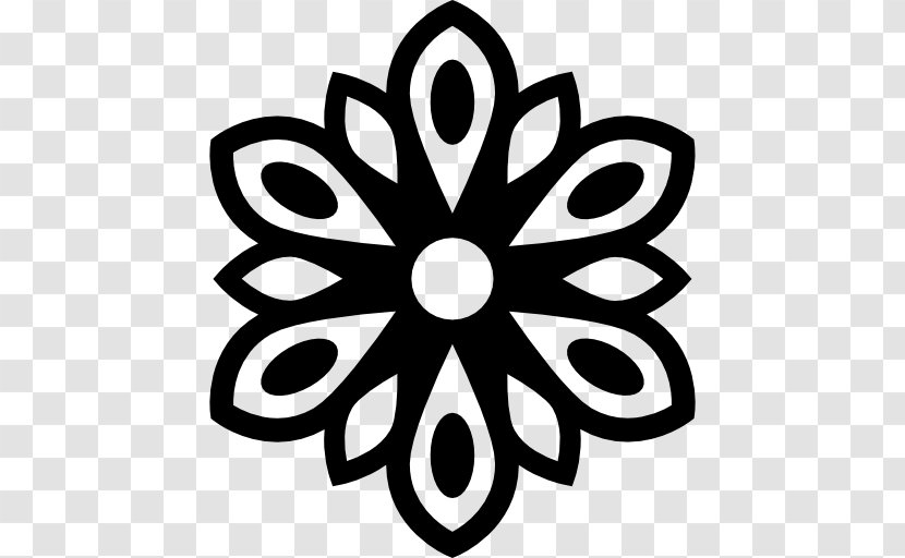Line Art Floral Design Flower - Logo Transparent PNG