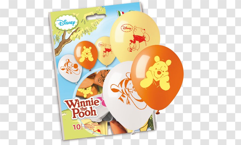 Winnie-the-Pooh Tigger Piglet Eeyore Minnie Mouse - Toy Balloon - Winnie The Pooh Transparent PNG
