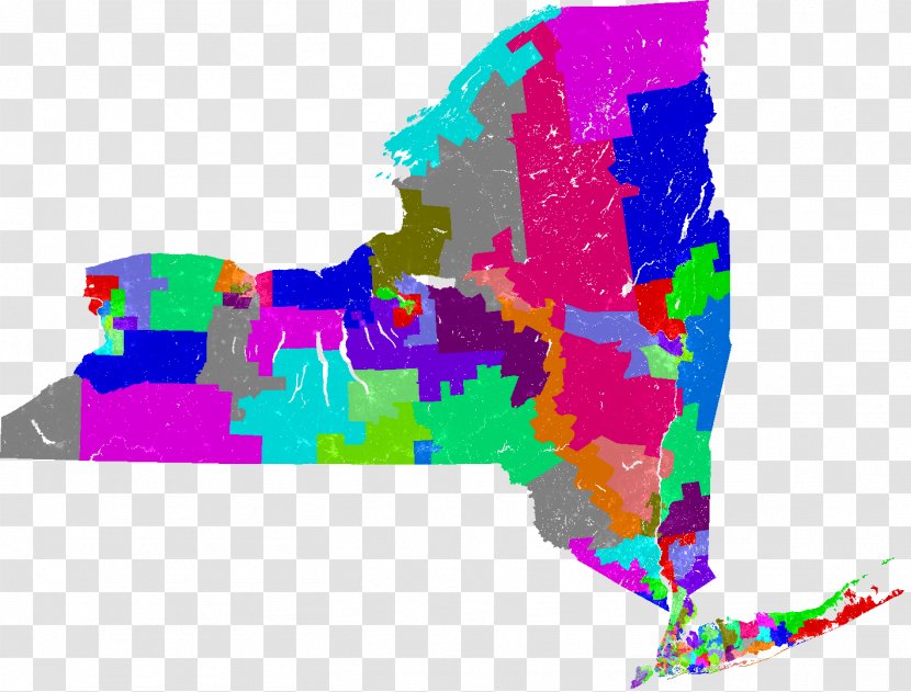 New York City State Assembly Senate Redistricting Election - Andrew Cuomo - Assmbling Map Transparent PNG