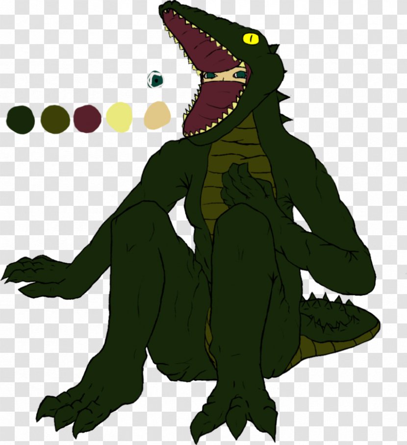 Crocodile Halloween Costume Suit Furry Fandom - Watercolor Transparent PNG
