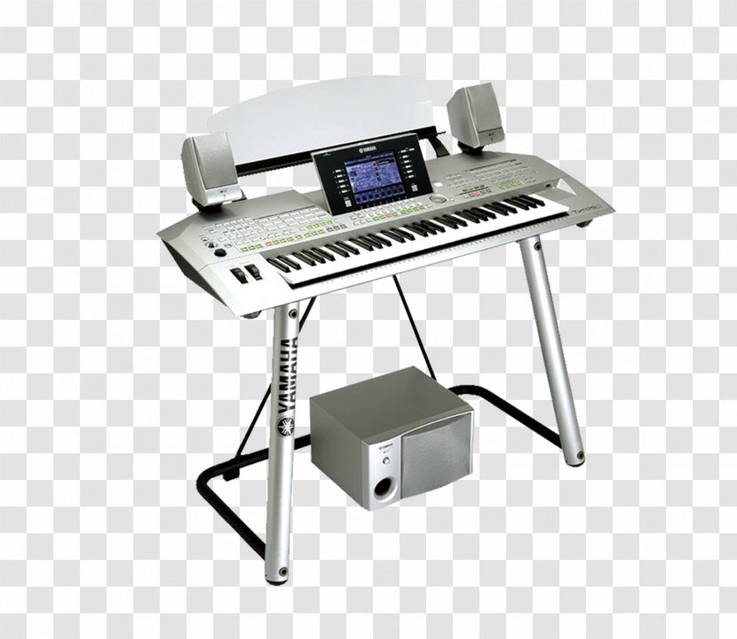 Yamaha Tyros2 Corporation Electronic Keyboard Musical Instrument - Cartoon - Gray In-kind Jazz Drums Transparent PNG