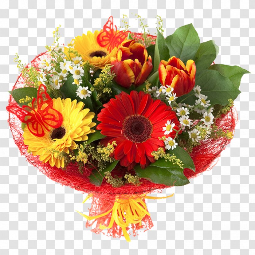 Transvaal Daisy Flower Bouquet Floral Design Cut Flowers - Delivery - Rose Transparent PNG