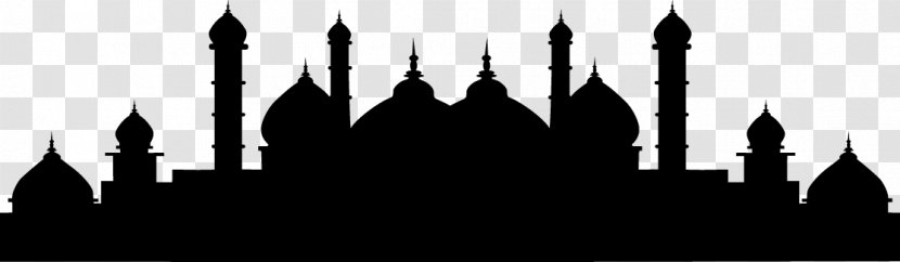 Istanbul Mosque Islam Clip Art - Hajj - Islamic Silhouette Vector Material Transparent PNG