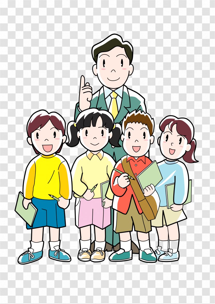 School Teacher Kleurplaat Education Dijak - Friendship - Student Transparent PNG