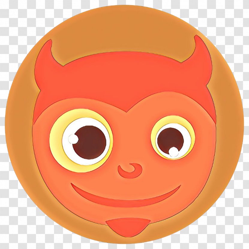Orange - Cheek - Emoticon Smile Transparent PNG