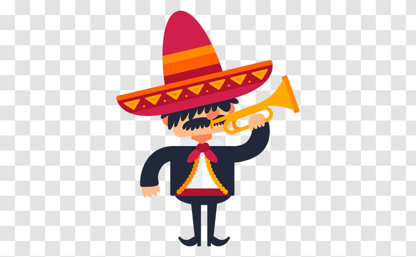 Mariachi Drawing Mexicans - Tree - Trumpet Transparent PNG