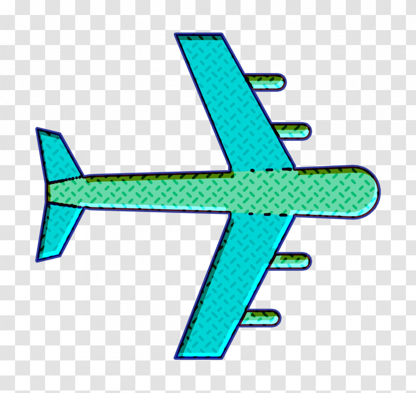 Plane Icon Airplane Icon Summertime Icon Transparent PNG