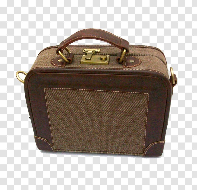 Briefcase Hand Luggage Suitcase Baggage - Retro Small Transparent PNG