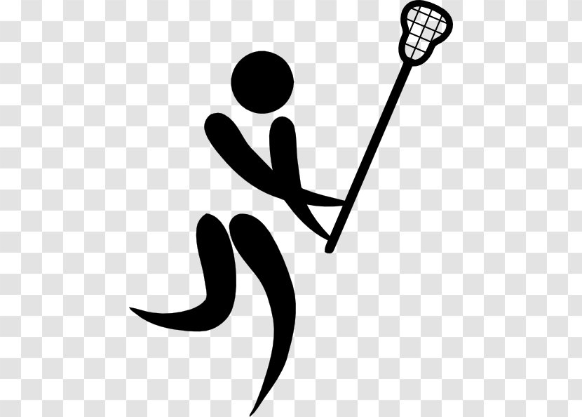 Summer Olympic Games Lacrosse Pictogram Clip Art - Cliparts Transparent PNG