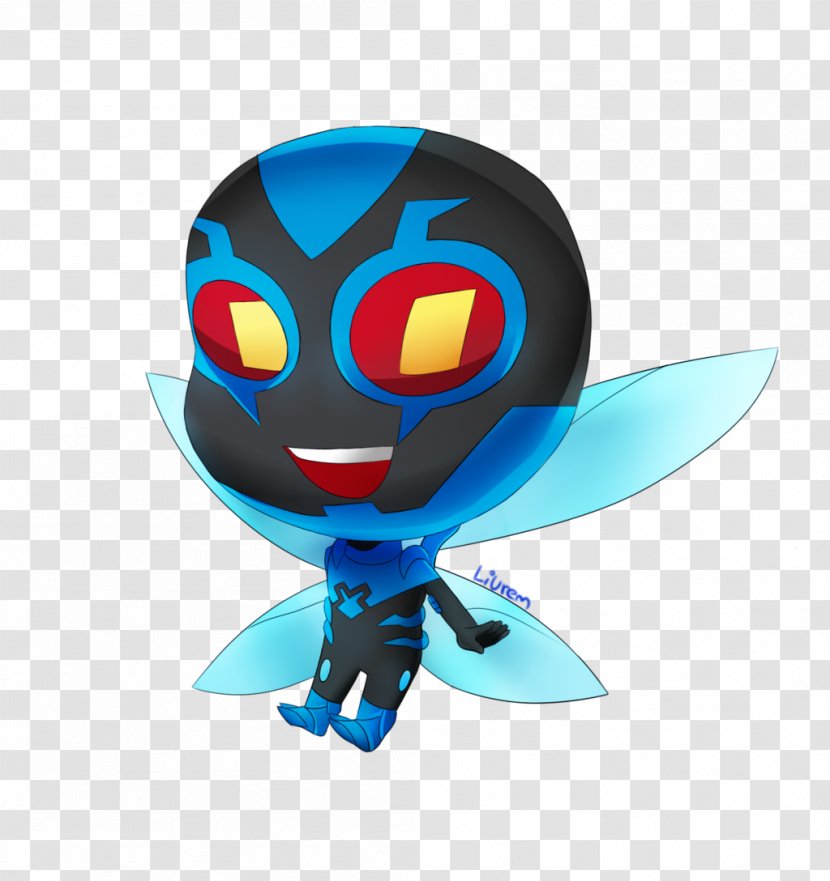Character Figurine Fiction Microsoft Azure - Blue Beetle Transparent PNG