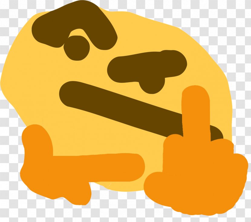 Emoji Thought Discord Emoticon Facepalm - Feeling - Angry Transparent PNG