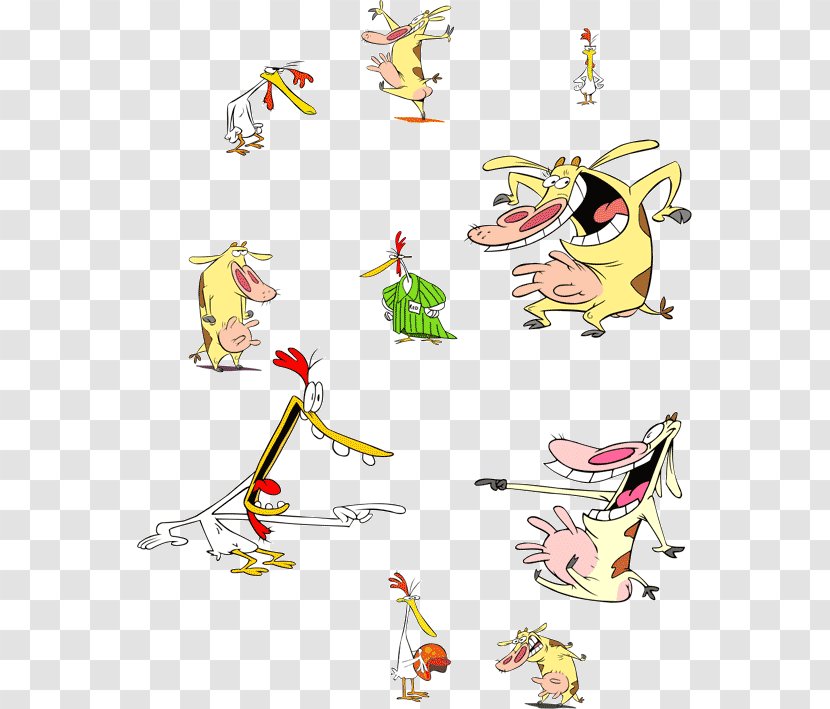 Chicken Cattle Bugs Bunny Cartoon Network Animation - Cow And Transparent PNG