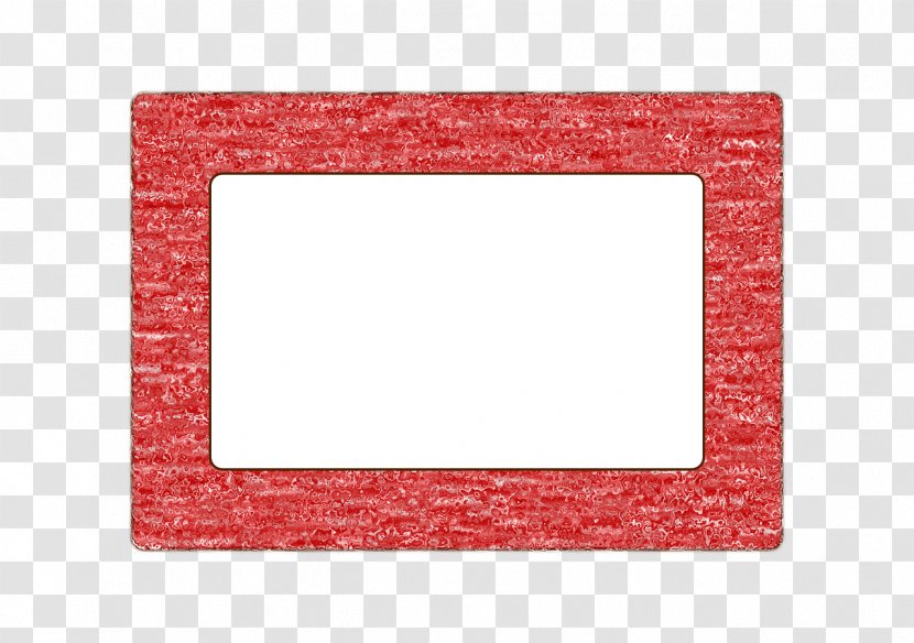 Picture Frames Red Clip Art - Color Transparent PNG