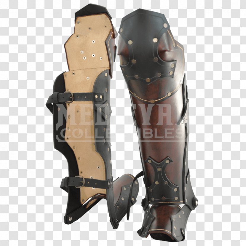 Shin Guard Greave Paladin Knight Plate Armour - Hero Transparent PNG