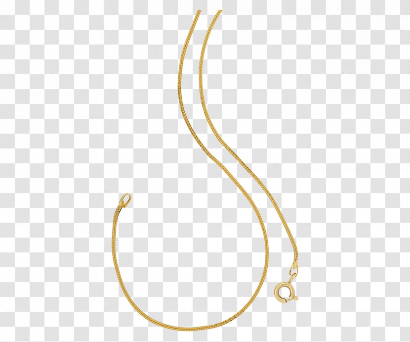 Earring Body Jewellery Clothing Accessories - Earrings - Gold Chain Transparent PNG