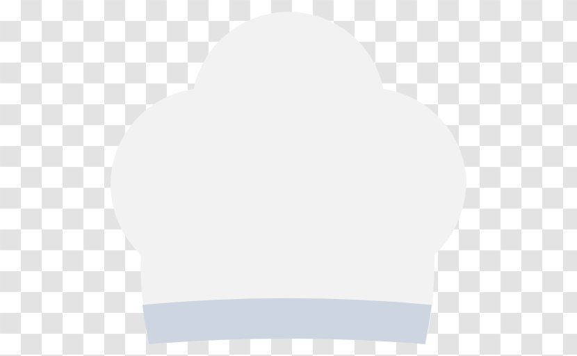 Line Angle Headgear - White - Food Chef Transparent PNG