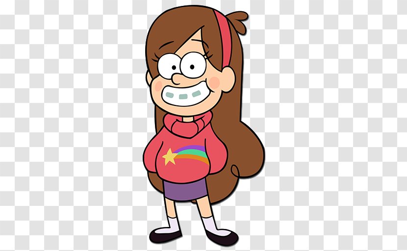 Mabel Pines Dipper Waddles Grunkle Stan Wendy - Cartoon - Gravity Falls Transparent PNG