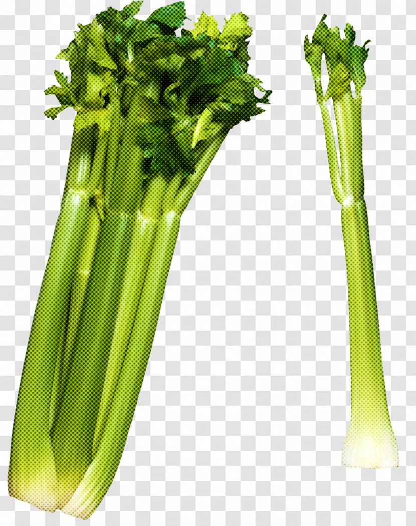 Vegetable Celery Food Leaf Plant - Choy Sum Culantro Transparent PNG