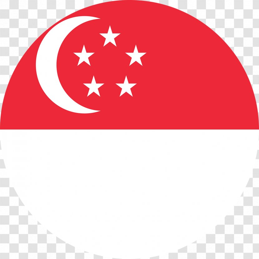Flag Of Singapore National - Flags Asia Transparent PNG
