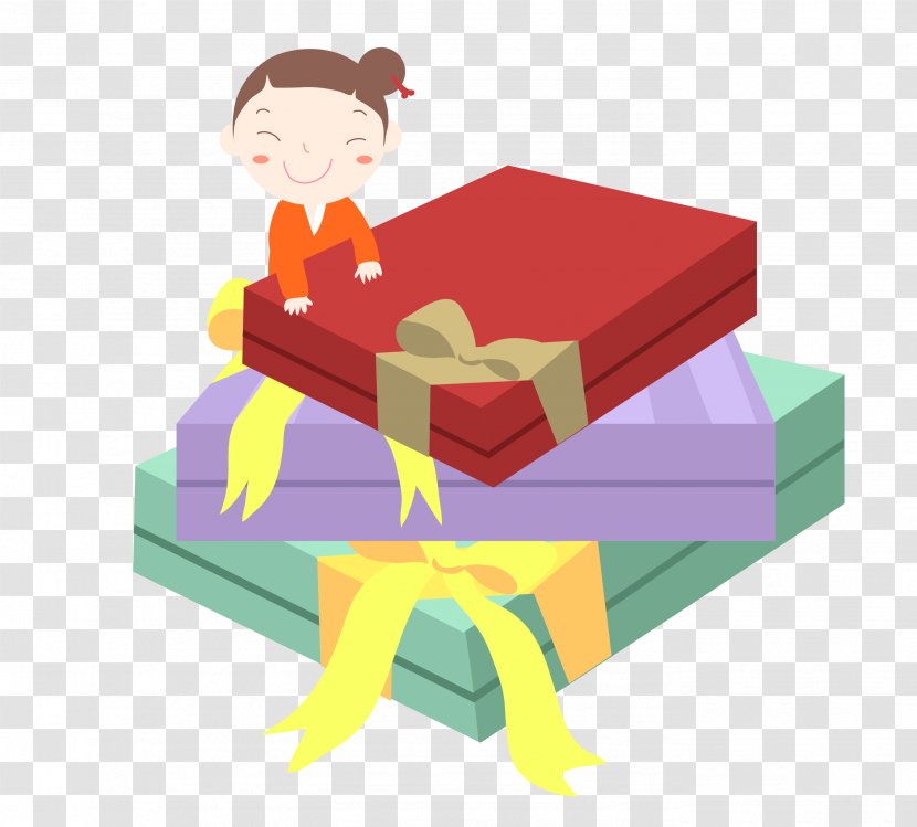 Gift Box - Material - Vector Transparent PNG