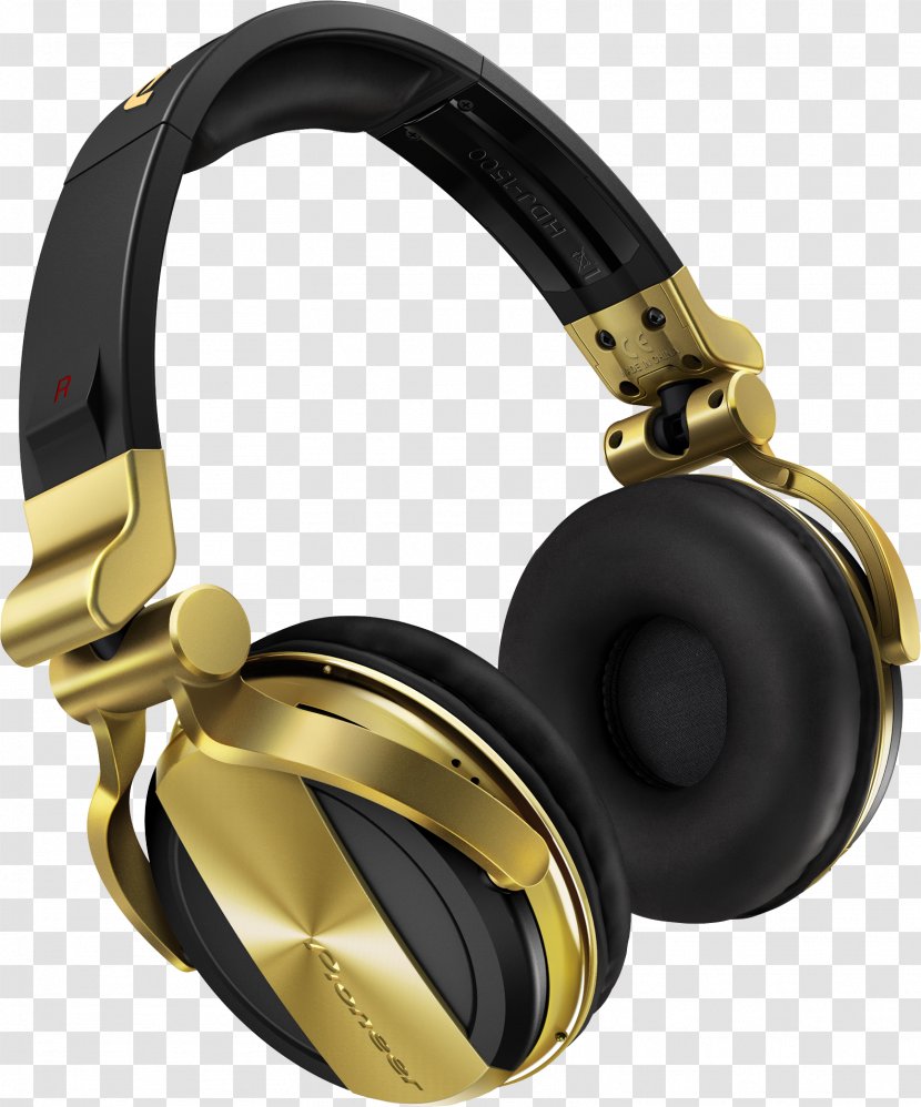 Headphones Disc Jockey Audio Gold Soundproofing - Technology - Dj Transparent PNG
