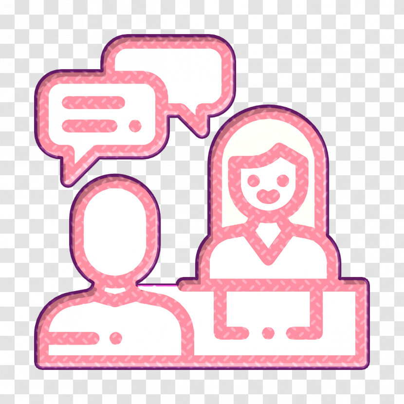 Interview Icon Human Relations And Emotions Icon Transparent PNG