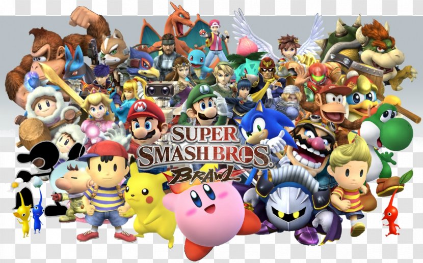Super Smash Bros. For Nintendo 3DS And Wii U Brawl Mario Melee - Bros Transparent PNG